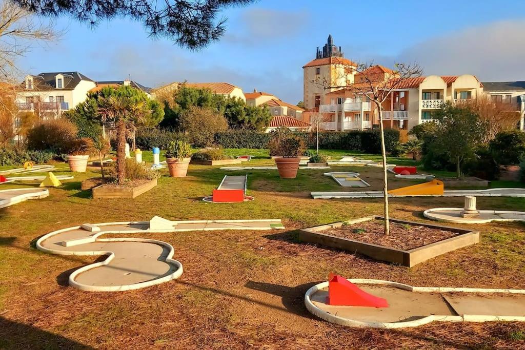 Talmont-Saint-Hilaire "L'Harmonie" Appartement Cosy 4 Personnes, Vue Golf, Wifi Gratuit מראה חיצוני תמונה
